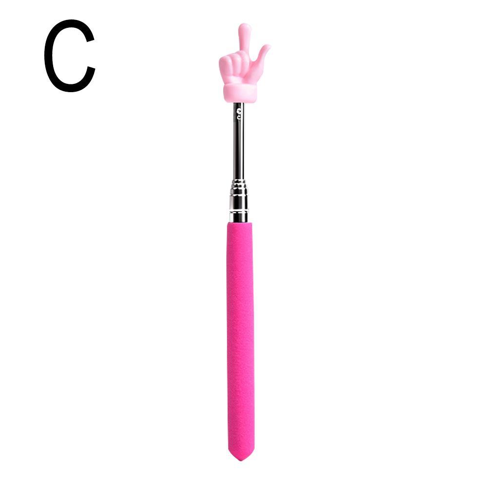 55cm Telescoping Teacher Pointer Colorful Retractable Teacher Hand Pointer For Classroom Kids Reading Pointer 1pc