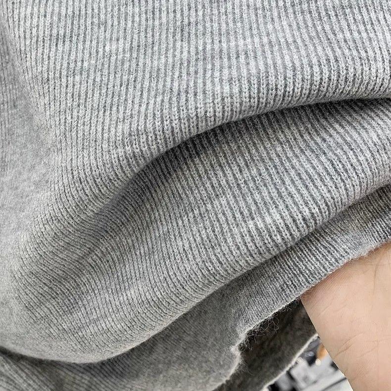 Retro Polo Collar Sweater for Women Autumn Winter New Pullover Soft Casual Sense Sweater Female