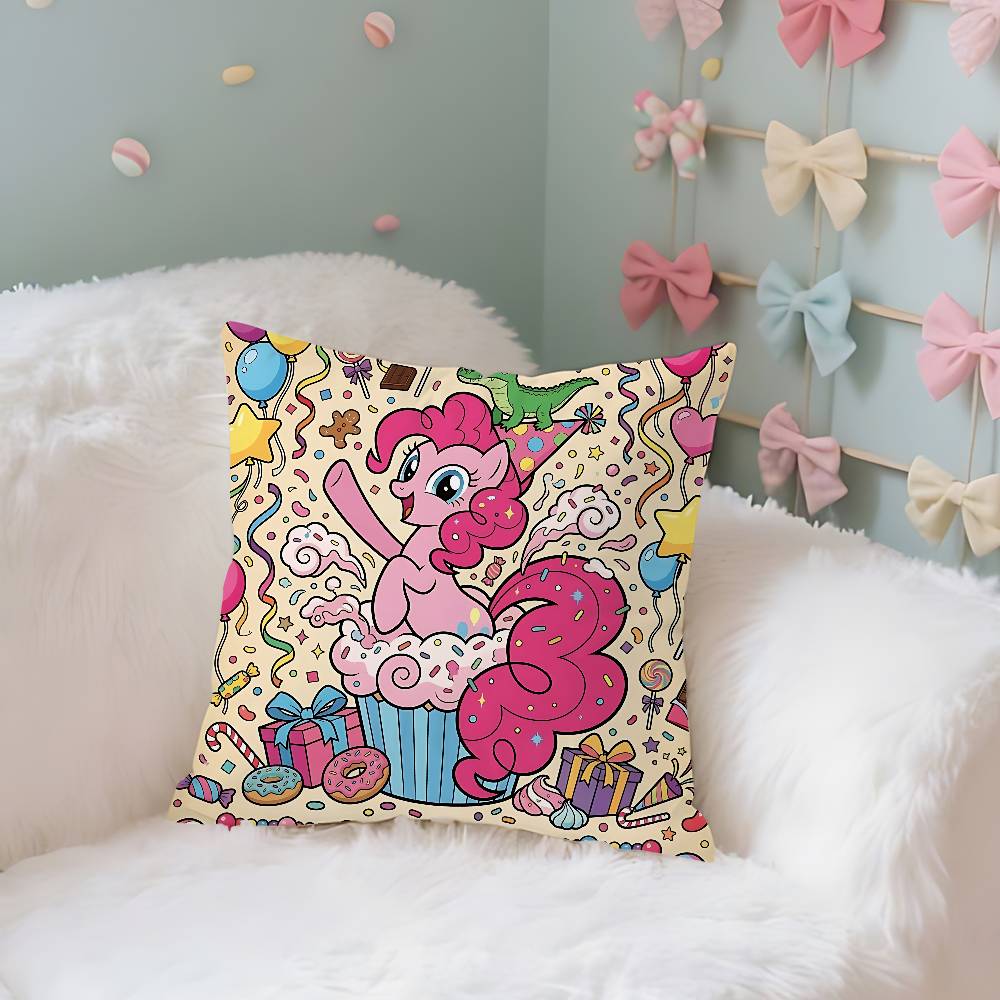 

Cute FfluttershyS Kawaii Case Plush Fabric Soft Pillowcase Double Sided Print Cushion Cover Household Gifts 40x40CM(16x16in)