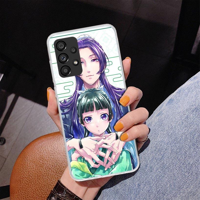 A-Apothecary D-Diaries Anime Phone Case For Samsung Galaxy A52 A32 A22 A12 A51 A31 A50S A30S A20S A10S Note 20 Ultra 10 Plus S10