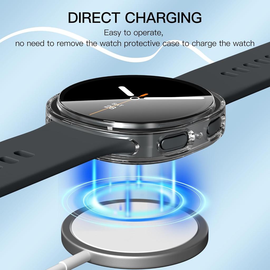 Case For Samsung Galaxy watch 8 44mm 40mm Accessories Band Soft TPU Bumper Shockproof Screen Protector shell Galaxy watch8 cover