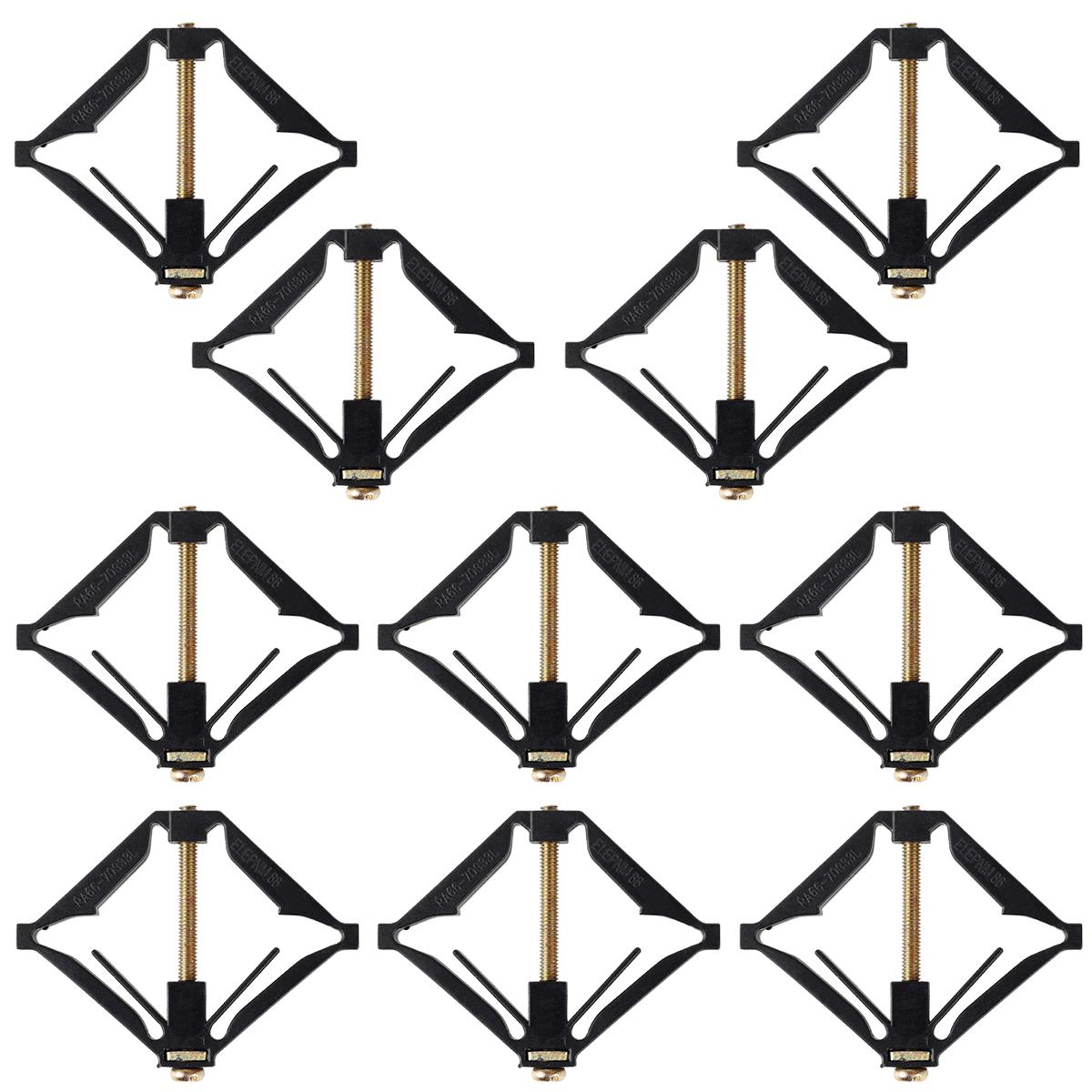 

10Pc 86mm Switch Box Repair Tool Wall Mount Switch Outlet Socket Back Cassette Repairer Fixed Set Electrician Repair Accessories