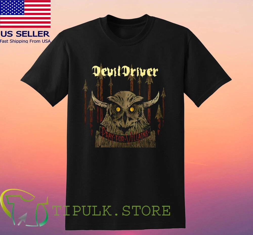 Devildriver Pray For Villains Men s Black Size S-5XL 3XL