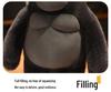 Anime King Kong Gorilla Plush Toy - Creative Children's Stuffed Animal Pillow and Funny Ragdoll Doll