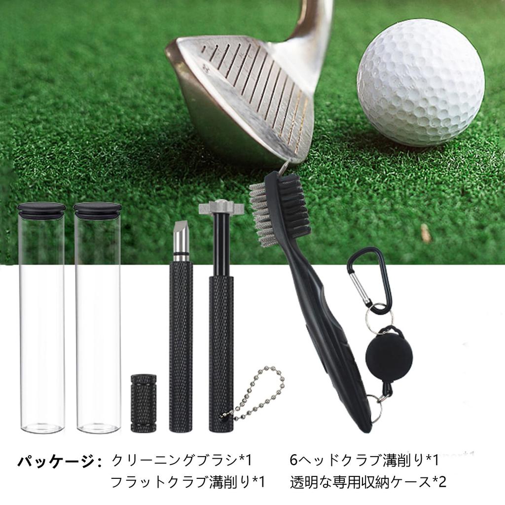 Set Instrumente Curățare VIPMOON Golf, Perie Fier, Ascuțitor Canale Cluburi Golf, Curățare Cluburi Golf, Consumabile Întreținere, Carabină, Portabil, Ușor,