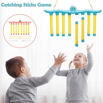 Herausforderung Fangstäbchen Spiel Spaß Kinder Erwachsener Fallen lassen Stock Reaktionsspiel Training Hand-Auge-Koordination Party Stockfangspielzeug