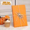 112 Blatt Orange Seidenpapier Herbstfarbenes Seidenpapier Großpackung Geschenkpapier für DIY Bastelarbeiten Partygeschenk