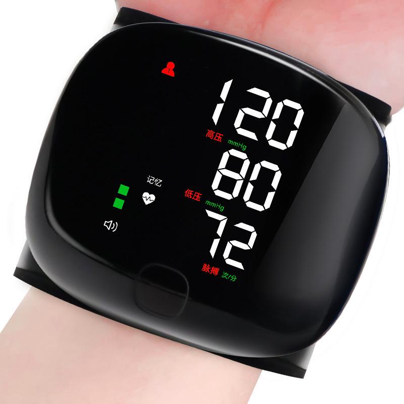 Smart LED Wrist Blood Pressure Monitor - Electronic Home Device