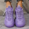 Fashion Women Trend Lace Up Casual Sneakers 2024 New Women Fashion Platform Designer Shoes Outdoor Comfortable Sneakers Zapatos De Mujer