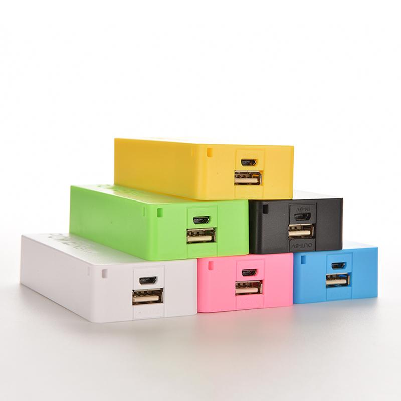 5600Mah 2X 18650 USB Power Bank Ładowarka Bateria Etui Pudełko DIY Na Telefon Ładowanie Elektroniczne Dla Baterii Li-18650 DC 5V 1A