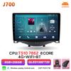 Android 16 Auto Car Radio For Toyota Aygo Peugeot 108 Citroen C1 2014-2020 Wireless Carplay Multimedia Car Stereo BT Navigation