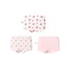 Balabala Girls' Cotton Boxer Briefs 3-Pack