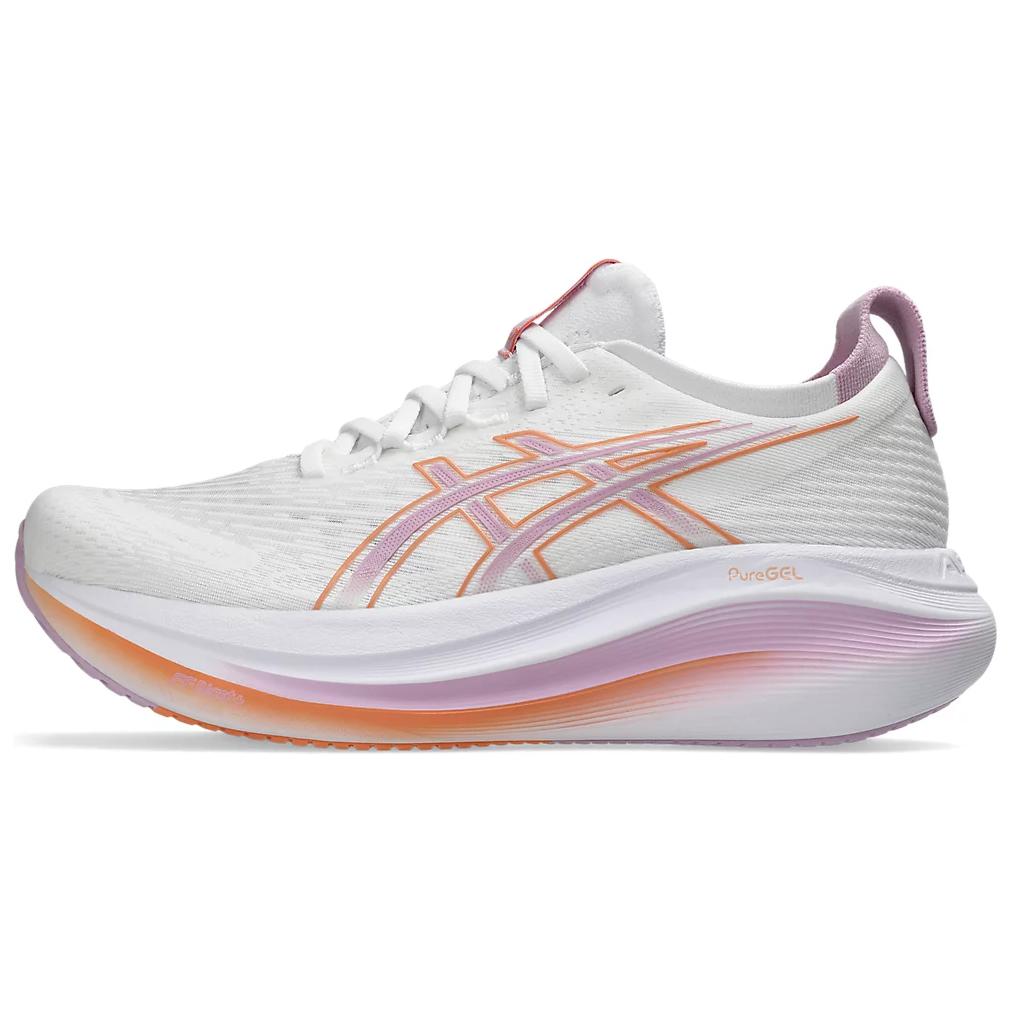 

Asics Кроссовки женские Gel Nimbus 27 Wide White Light Ube 1012B752-101 41.5