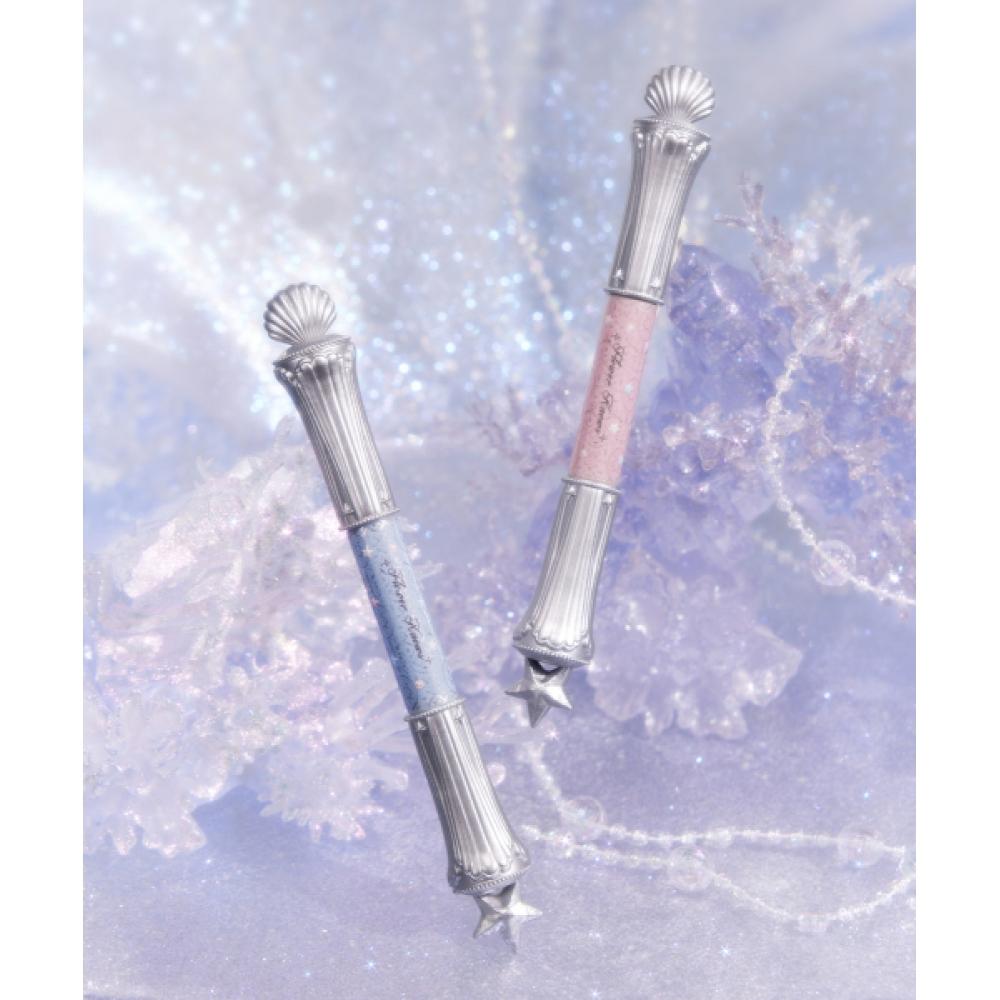 Flowerknows Shell Jewel Collection Dual Ended Highlighting Stick 02 peach pink