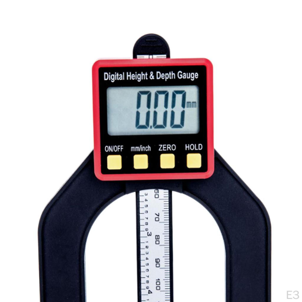 3.15inch Digital Depth W/ Magnetic Feet Woodworking Measuring Tools