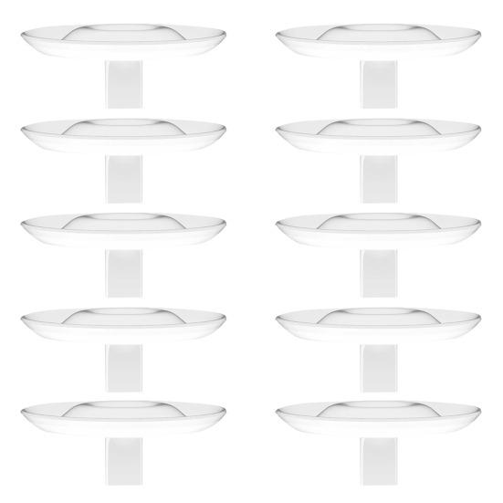 10/20/30Pcs Floating Floral Arrangement Holder Clear Floating Flower Display Stand Hydroponics Water Planting Flower