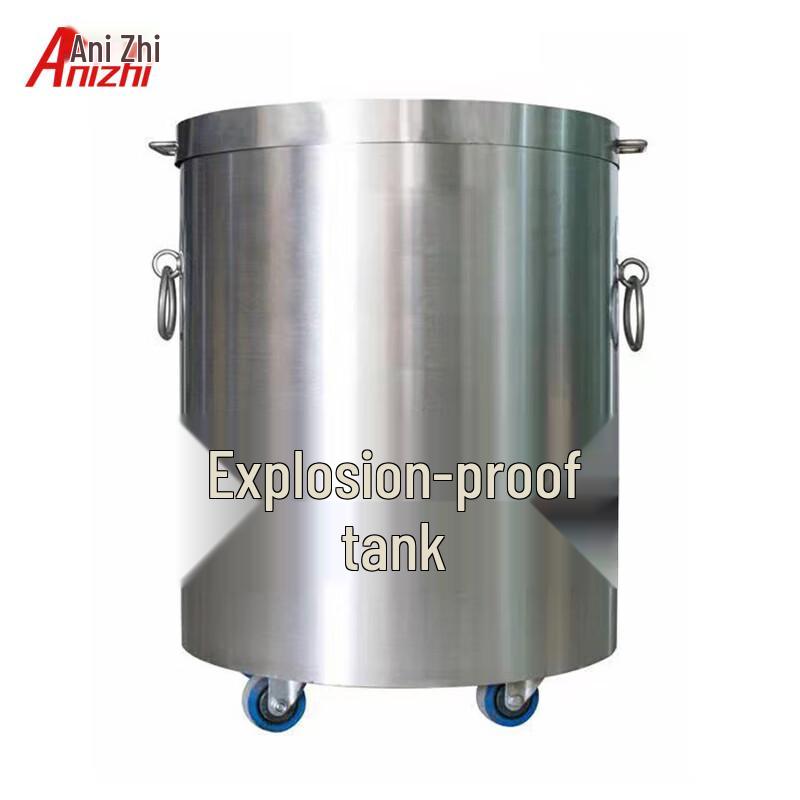 1.0 Ton Double-Layer Stainless Steel Bomb Disposal Barrel