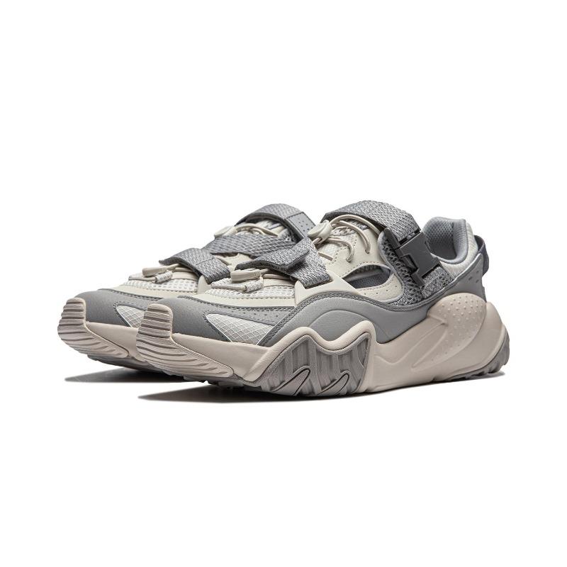 Li-Ning Chuanyou Men Low Top Casual Shoes Silver Birch Gray AGCU183-3