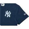 New Era Splicing Series MLB New York Yankees Front Graphic Comfortable Simple Short Sleeve T-Shirt Women tops 14701123