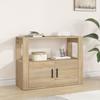 819455 vidaXL Buffet Sonoma Oak 80x30x60 Cm Engineered Wood