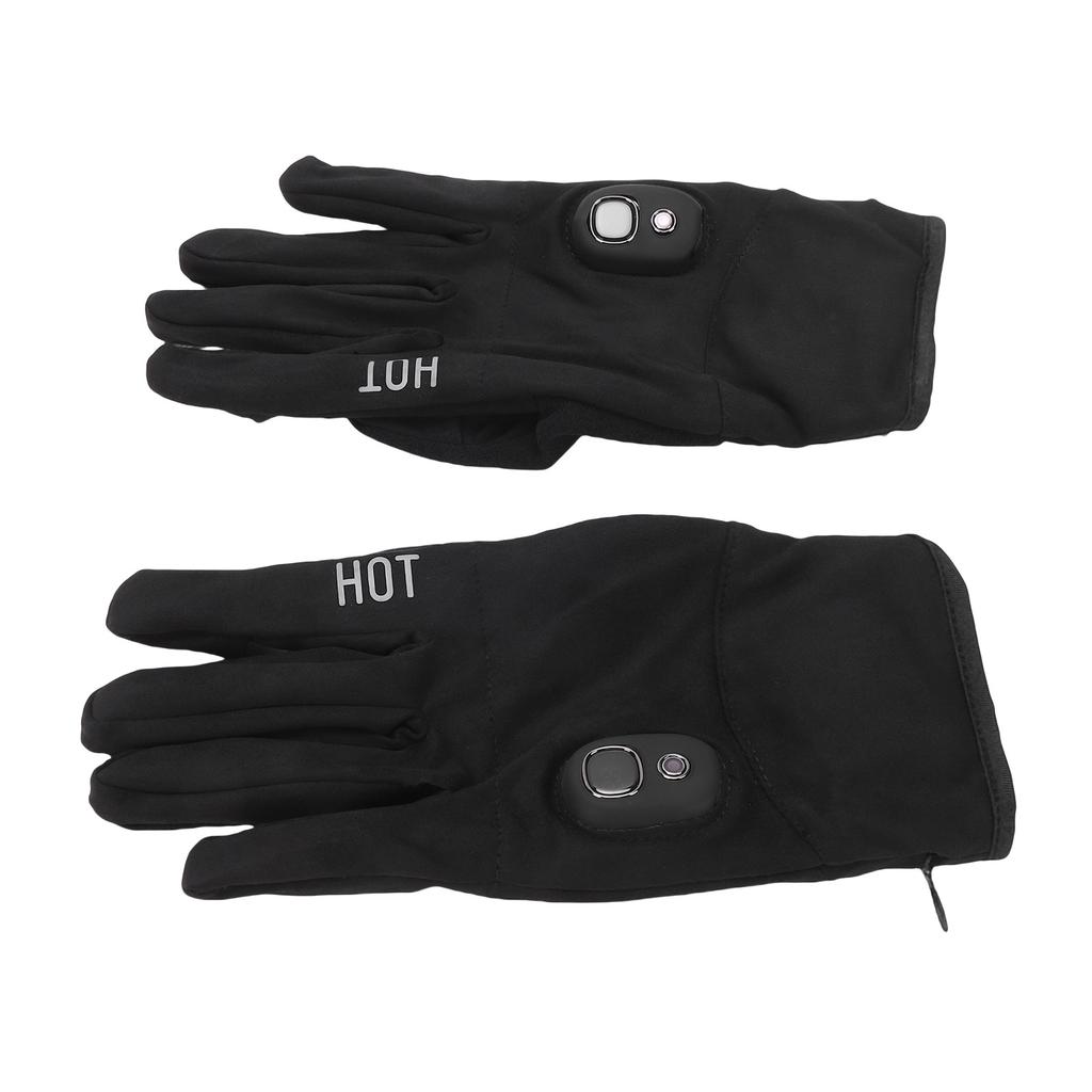 Electric Heated Winter Gloves USB Charging Heated Riding Motorcycle Gloves for Outdoors Cycling