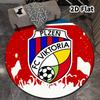 Fc Viktoria Plzen Round Area Rug Carpet Rug For Living Room Bedroom Sofa Playroom Decor Nonslip Floor Mat