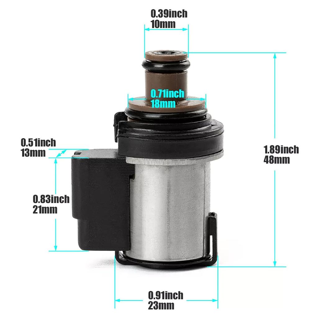 Auto Torque Converter Lock Up Solenoid Replacement 12.2-13.2 Ohm 31706AA033 for Subaru Impreza 2012-2019