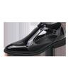 2024 Summer Men's Lightweight Leather Slip-On Sandals: Comfortable, Fashionable, Trendy Celebrity Style