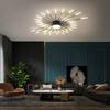 Moderne LED-Deckenleuchte, Kreativer Feuerwerks-Design-Kronleuchter, Wohnzimmer-Deckenleuchte, Bündig montierte Beleuchtung für Ausstellungsraum Schlafzimmer
