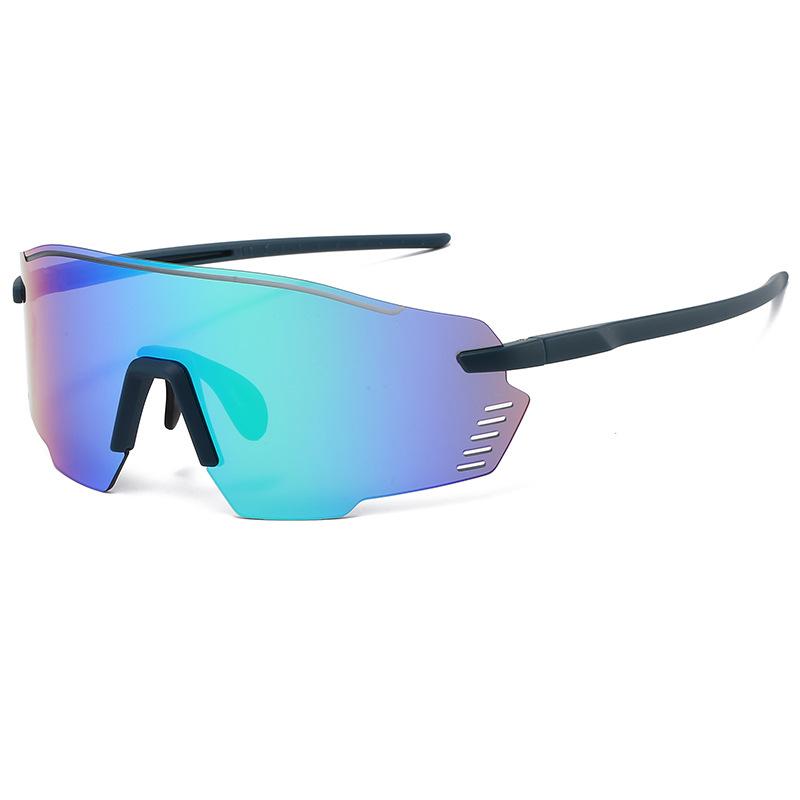 New Rimless Cycling Glasses, Outdoor Sports Sunglasses, Men's and Women's Hiking, Off-road, Running Sunglasses