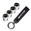 Car Tire Wheel Valve Caps Cover/Car Key Chain Ring Keychain For Mercedes Benz AMG GLC W203 W206 W205 W220 W211 W212 W124 E Class VS3