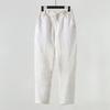 Solid Color Linen Pants Men's Loose Linen Casual 9 Points Pants Spring Summer Home Straight Soft Comfortable Trousers