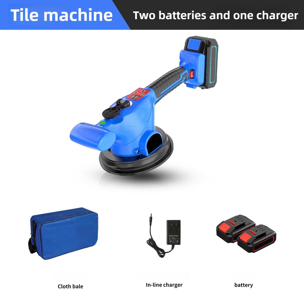 Hocheffiziente Fliesenverlegemaschine Elektrisches Haushaltsgerät Automatisches Fliesenverlegegerät Wand-Bodenfliesen Verlege Vibrationswerkzeug