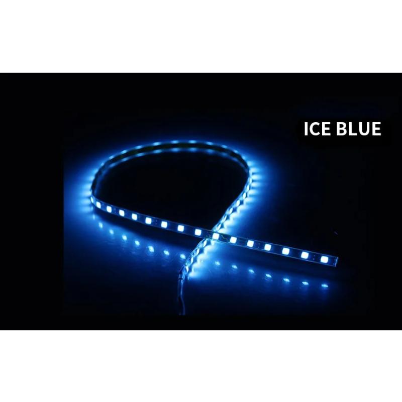 2X 45CM LED Strip Lights Light Bar 1210 Soft Led Car Accessorie Auto Atmosphere Decorative Lamp White Yellow Green Blue Red 12V