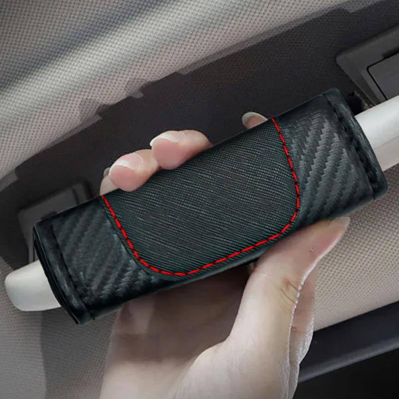Car Grab Handle Cover Auto Front Rear Inner Door Pull Handle Cover Door Handle Grip Gloves Scratch Protection Auto Inner Pull