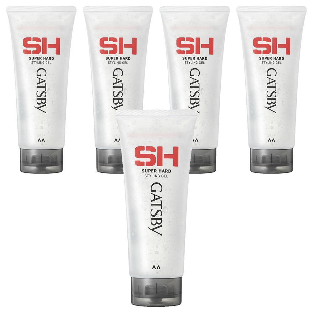Gatsby Super Hard Styling Hair Gel 200g 5 Pcs