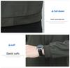 Men's Fashion Versatile Plus Size Baseball Collar Jacket: Spring & Autumn Business Casual Single-Breasted Design