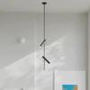 Retro LED pendant light modern minimalist rotating angle light living room bedroom shop decoration bedside lighting floor lamp