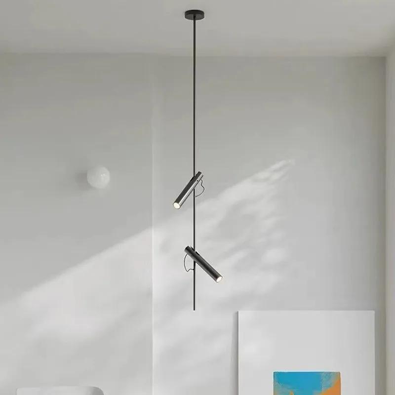 Retro LED pendant light modern minimalist rotating angle light living room bedroom shop decoration bedside lighting floor lamp