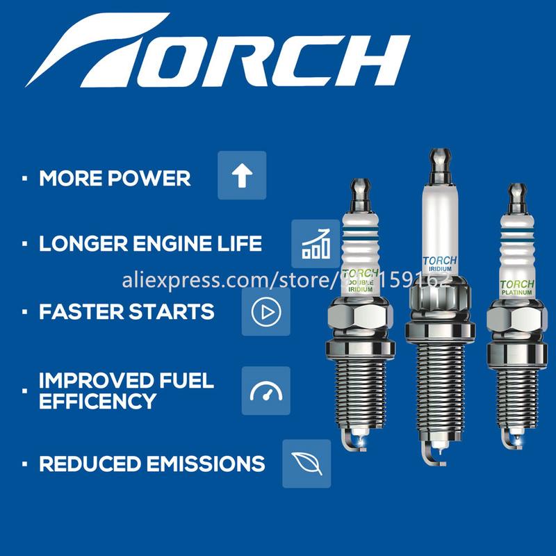 2/4/6/8PCS Automobiles Ignition Platinum Car Spark Candles TORCH LD7RPU-11 Fit for TOYOTA MAZDA NISSAN MERCEDES-BENZ SUBARU