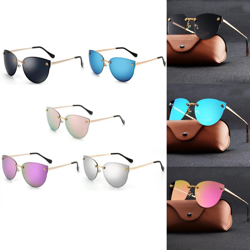 Stylish Steampunk Vintage Cat Eye Polarized Sunglasses For Fashionable Ladies