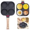 ABIY Egg Frying Pan Nonstick Coating Mini Skillet, Comfortable Handle,For Omelettes,Pancakes, And Hamburgers, Outdoor Camping