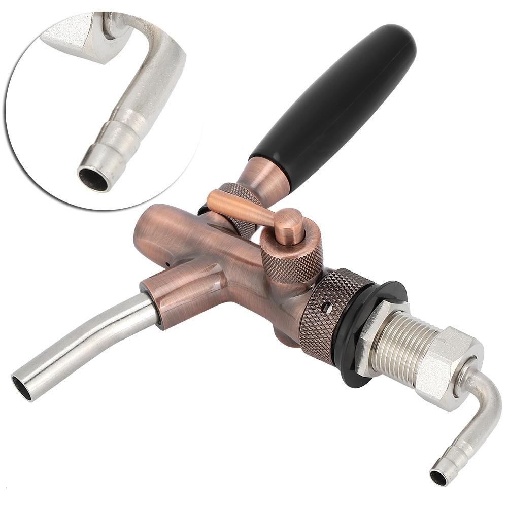 G5/8 Thread Adjustable Beer Tap Faucet Bronze Color Equipment for Home Bar Restaurants