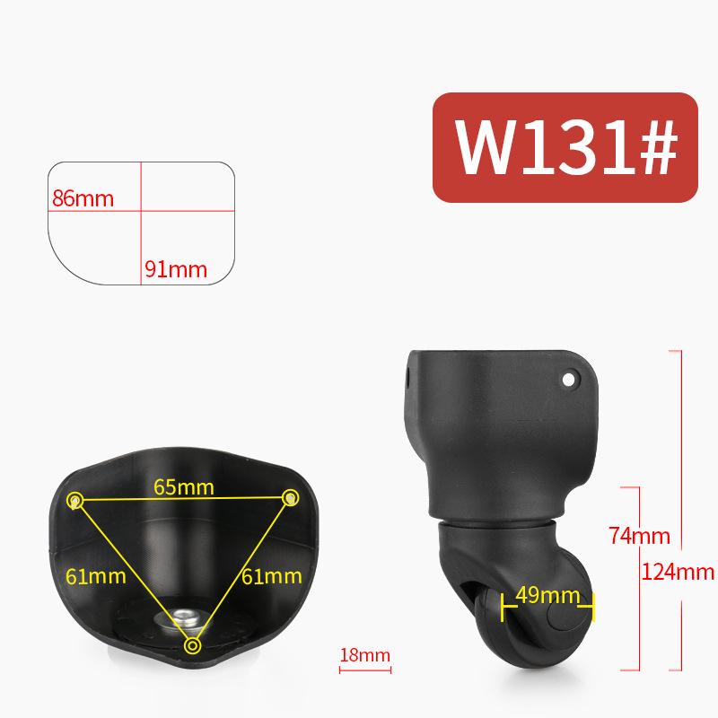Universal Luggage Replacement Wheels - Trolley Suitcase Repair Accessories