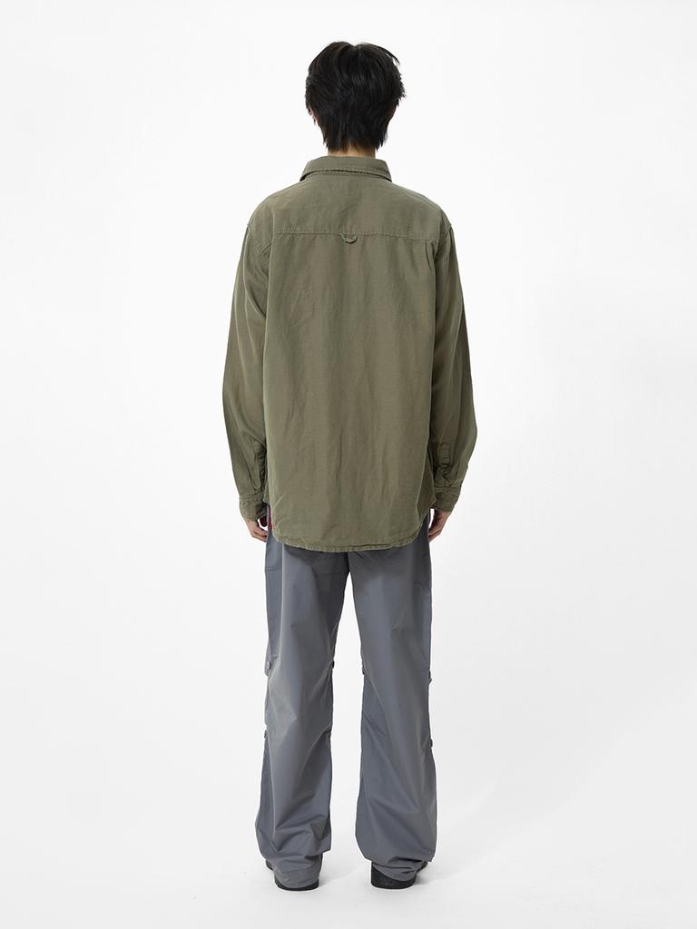 ALPHA INDUSTRIES Long Sleeve Multi-Pocket Shirt Og-107 Green