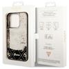 Etui do iPhone 14 Pro Guess Liquid Glitter 4G Czarne