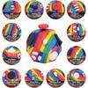 Pequeños Juguetes Fidget, Cubos de 12 Lados para Niños Adultos con Ansiedad TDAH Autismo y Alivio del Estrés