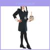 Die Addams Family Wednesday Schwarzes Kleid Goth Kostüm Für Kinder Alter 3-12