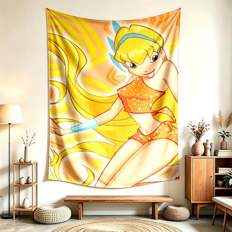 Winx Club (19) Tapestry Suitable For Decorating Homes Dorms And Bedrooms Soft To The Touch And A Perfect Gift For Friends And Family