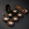 Handun Copper Wood Tea Ceremony Six Gentlemen Set